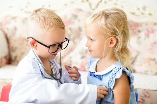 Children Playing Doctor: Nurturing Imagination and Healthy Boundaries