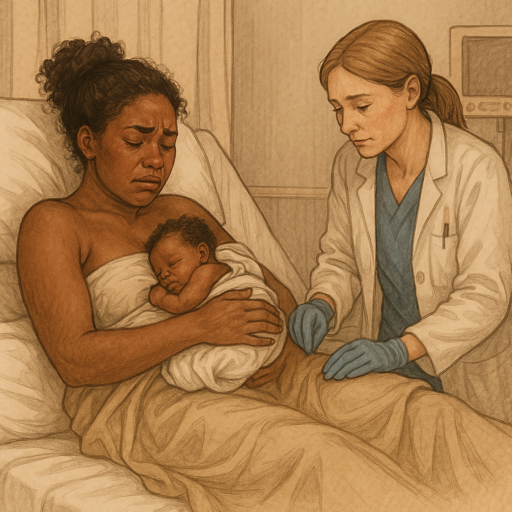 Uitscheuren tijdens de bevalling: wat als je perineum niet goed herstelt?